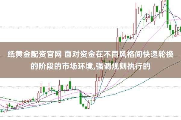 纸黄金配资官网 面对资金在不同风格间快速轮换的阶段的市场环境,强调规则执行的