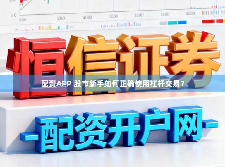 配资APP 股市新手如何正确使用杠杆交易？
